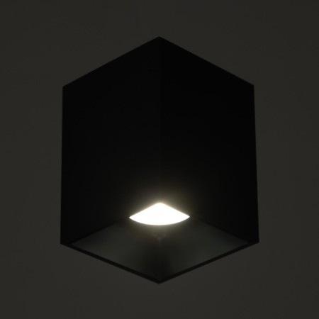 Lamp "Cube" LED 4000K 10W DIM220 Black 7.5x7.5x9.5cm-2