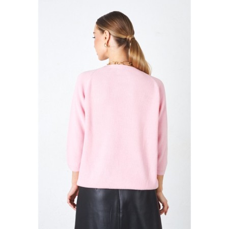 Female jumper Eliseeva Olesya, size 50-52, pink color-1