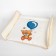 Matracik is a changing lump luxury 72x82 cm., "Bear with a ball"