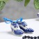 Souvenir "Shoes", 3 x 7 cm, gzhel