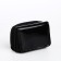 Women's wallet on the button, black color