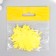 Foamir's blank "List of maple", 5x5cm, 10pcs, yellow set