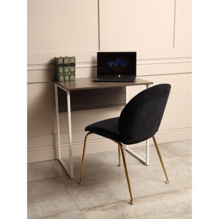 Written table "Energy Loft", 75x55x76 cm, white, ash anchor-1
