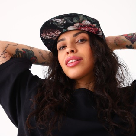 Women's cap with straight visor BE Unique, Black Rr. 56 color-4