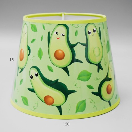 Abazhur "Avocado" E14 20x20x15 cm-3