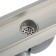 Linear Aflorn Af20107-50, 500x70 mm, C FLANT SOME. rotations 360 °, stainless steel. steel