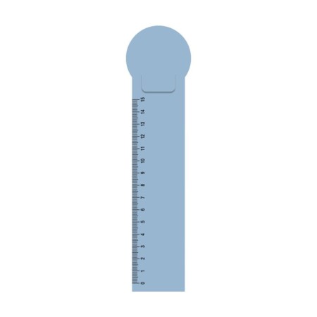 A set of 4 plastic bookmarks Erichkrause "Matt Manga", a 15cm scale, in a package, mix-3
