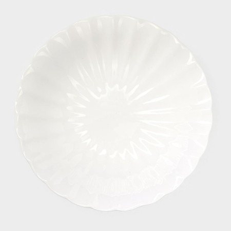 Take for desserts Porcelain Magistro "Flower", D = 21.5 cm-6