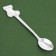 A set of spoons "Happiness and Good luck", 4 pcs., 12.8 x 2.3 cm, 12.8 x 1.9 cm