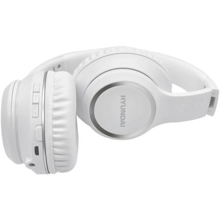 Bluetooth headphones Hyundai H-HP103, white (overhead)-4