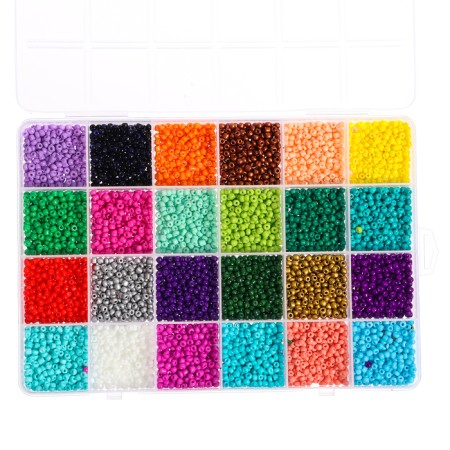 Set for creativity "Create your decoration", beads, 24 types-4
