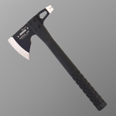 The ax is multifunctional, black, 550 g, 28x16 cm