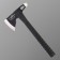 The ax is multifunctional, black, 550 g, 28x16 cm