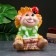Копилка "Кузя" зеленая, 25см