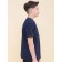 Henley T-shirt for Pelican boy, height 128 cm, dark blue color