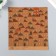 Scrapbooking paper bilateral craft "houses and umbrellas" density 180 g 15.5x17 cm