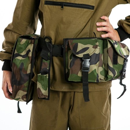 Fisherman's belt is unloading, mix