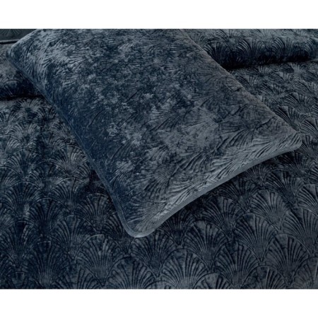 The bedspread with pillowcases Sofi de Marko "Rosalin", size 240x260 cm, 50x70 cm - 2 pcs, color anthracite-8