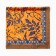 Women's scarf minku 70*70 cm, orange