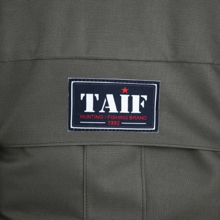 Tourist backpack on puff, Taif, 70 l, 4 outer pockets, olive color-4