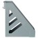 Paper tray Vertical Istanum "Standard", width 100 mm, gray width
