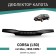 Defly hood deflector for Toyota Corsa (L50), 1994-1999, hatchback
