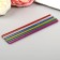 Glue for adhesive pistol "Multi -colored shine" 7mmx18 cm (set 6 pcs)