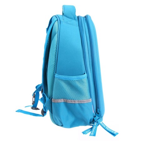 Frame backpack 36 x 28 x 17 cm, + pencil case, Bruno VisConti "Cute Owls. Coquette", turquoise-3