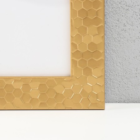 Photo frame Plastic "Mira" 40x60 cm, 651618 gold (plastic screen)-1