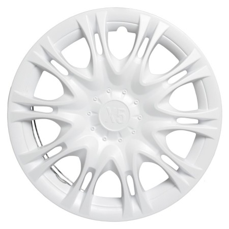 Wheel caps 16 "AIRLINE AWCC-16-13" X5 "Front for Gazelle, White, set 2 pcs.-1