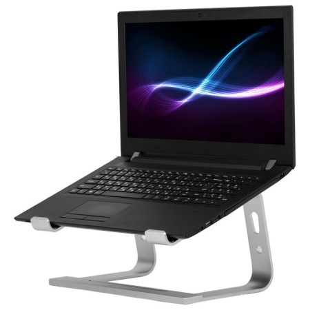 Laptop stand aluminum, non -slip, 29x21x16 cm, Brauberg Solid 513618-8