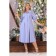 Women's dress, size 52, blue color