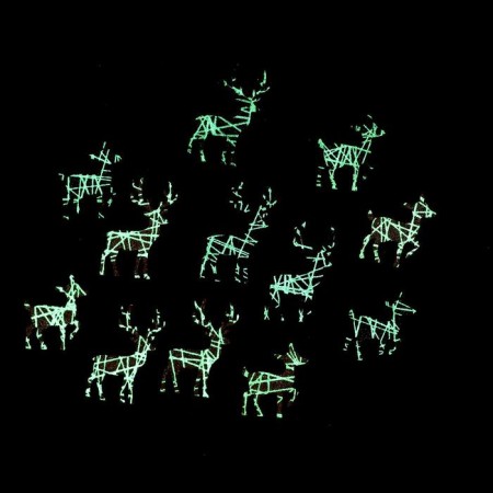 New Year's decor with “Deer” backlight 8 × 12.5 cm, set of 12 pcs.-3