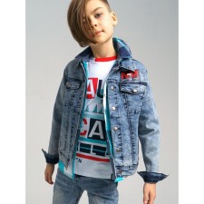 Denim jacket for a boy PlayTode, height 176 cm