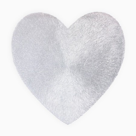 Napkin Serving shares heart ts. Serebro, D 38 cm-2