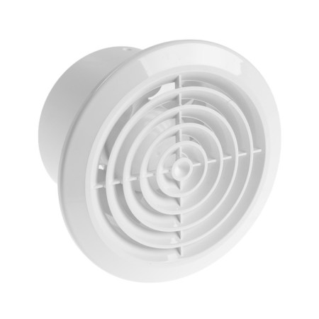 Exhaust Vento fan 125DF, D = 125 mm, 18 W, 140 m³/h, 34 dB, white-1