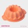 Baking uniform “German Cupcake”, silicone, 16 × 13.3 cm, with handles, orange color