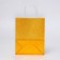 Paper gift package with gold glitter, 21 x 11 x 27 cm