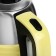 Electric kettle Willmark WEK-1738PSST, plastic, Metal flask, 1.7 l, 2200 watts, yellow
