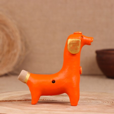 Абашевская игрушка "Собачка", 11х5х12 см, Кукушкин И.И.-3