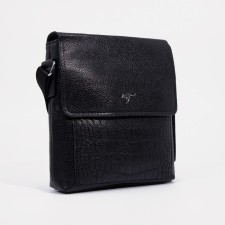 Male bag, black color