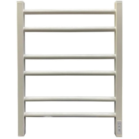 Electric towel Grois Nex GR-111, 500x600 mm, 6 crossbars, lower, white