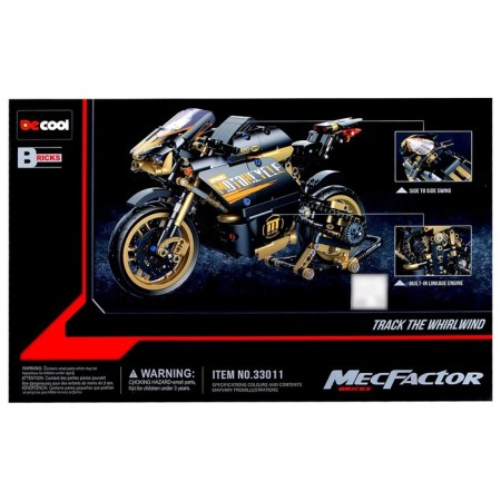 Designer techno "bike", 832 details-4