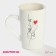 Porcelain share mug "Feeling", 380 ml