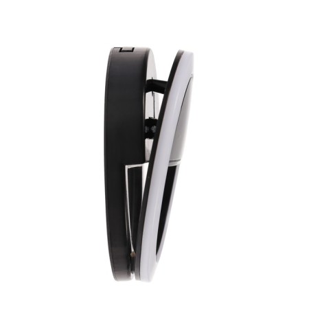 LED ring lamp for Luazon AKS-03, from batteries, 3 modes, black-6