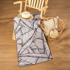 Beach towel with Ethel's handles 