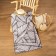 Beach towel with Ethel's handles "Leaves", 70*140 cm, 250g/m2,100%p/e
