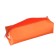 Penal soft, 1 department, 60 x 195 x 50 mm, voluminous, artificial leather, neon K-721, orange