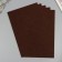 A set of hard felt (5 sheets) 1 mm 20x30 cm, brown