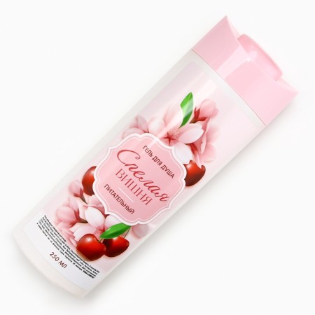 Gift set of cosmetics “Plue into tenderness!”, Shower gel 250 ml and a bath bomb 4 pcs, pure happiness-2